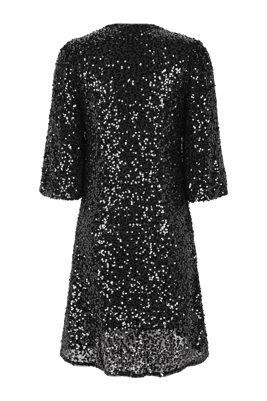 Soft Rebels Audrey Dress | Festlig kjole med pailletter i sort