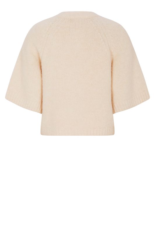 Tooday Auri strik cardigan i creme