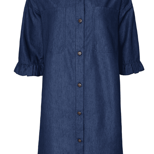 Ofelia Orla tunika | Mørk klassisk denimtunika