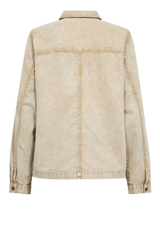NÜ Cadey shirt | Cool canvas jakke creme