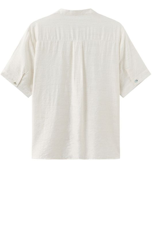 Luxzuz Alina bluse i hvid med broderi I Dresslab