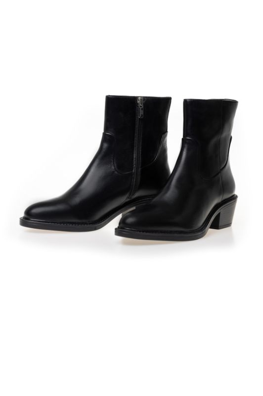 Copenhagen Shoes Beautiful Life western støvle i sort skind