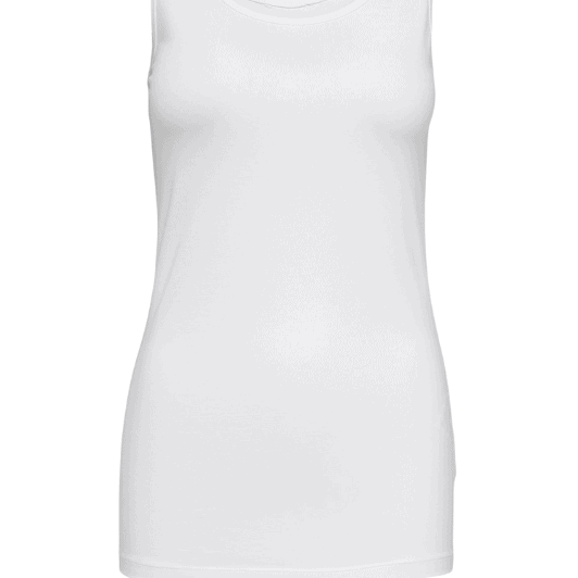 JDY Ava tank top | Basis top med brede stropper | Hvid