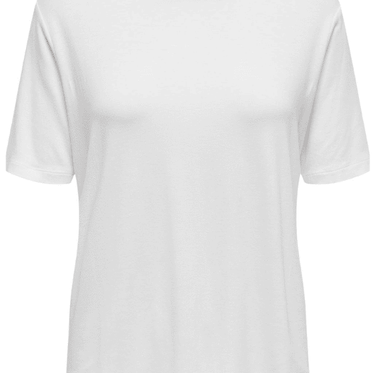 JDY Mila T-shirt | Classic hvid t-shirt med rund hals