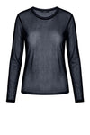 Luxzuz Segberg mesh t-shirt I Navy