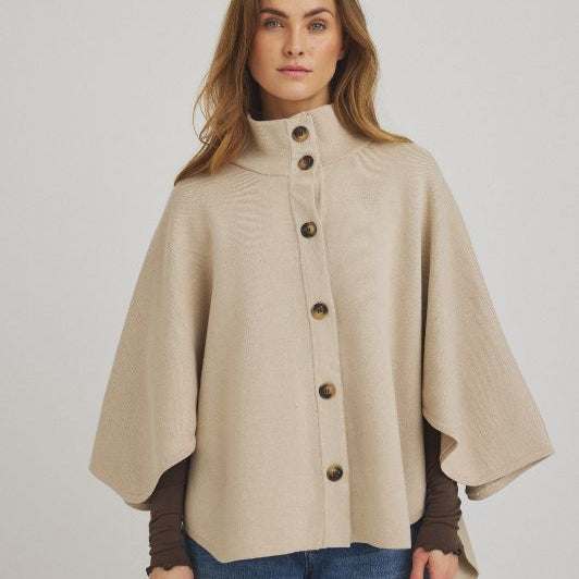 Luxzuz Birdie knit I Sandfarvet kappe i strik