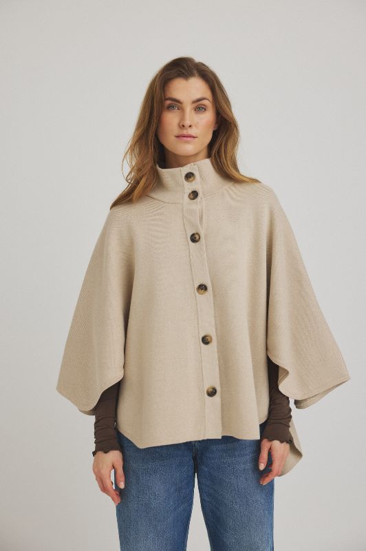 Luxzuz Birdie knit I Sandfarvet kappe i strik