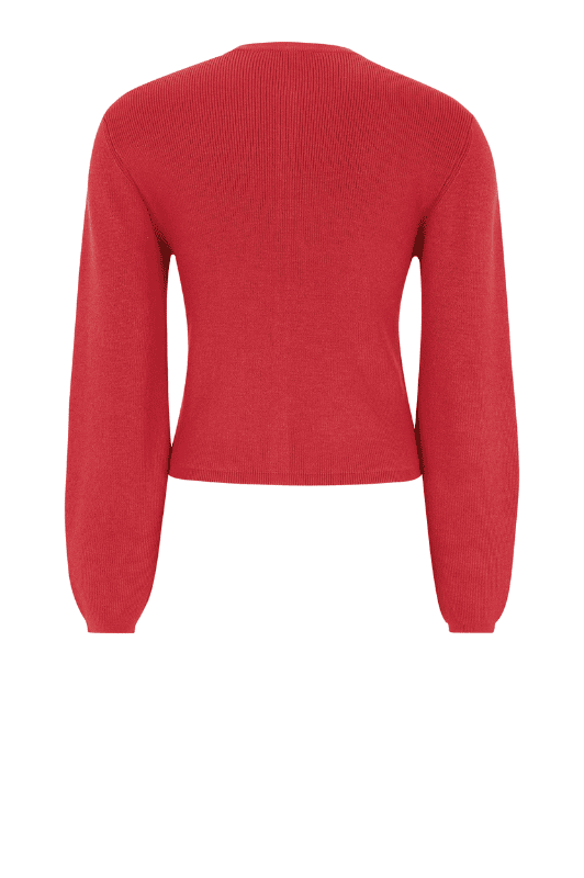Soft Rebels Mushi cardigan i rød