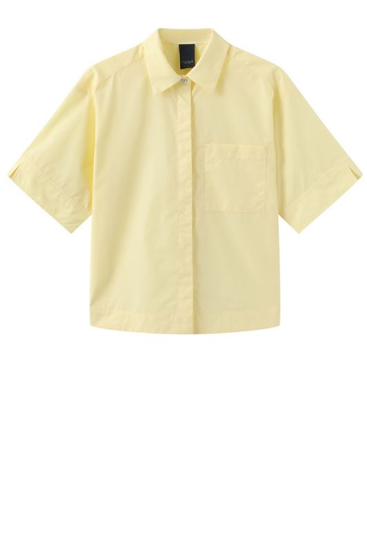 Luxzuz Elene shirt I Kortærmet gul skjorte