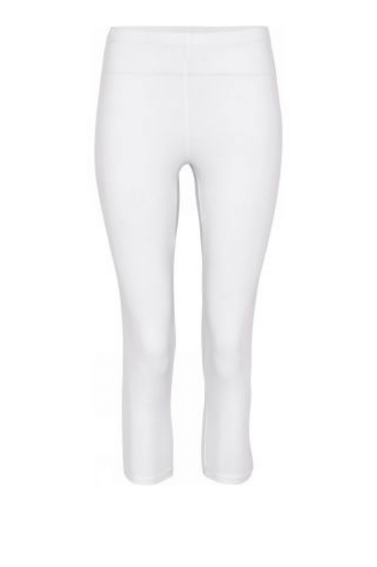 Decoy I Capri Leggins hvid viskose bambus