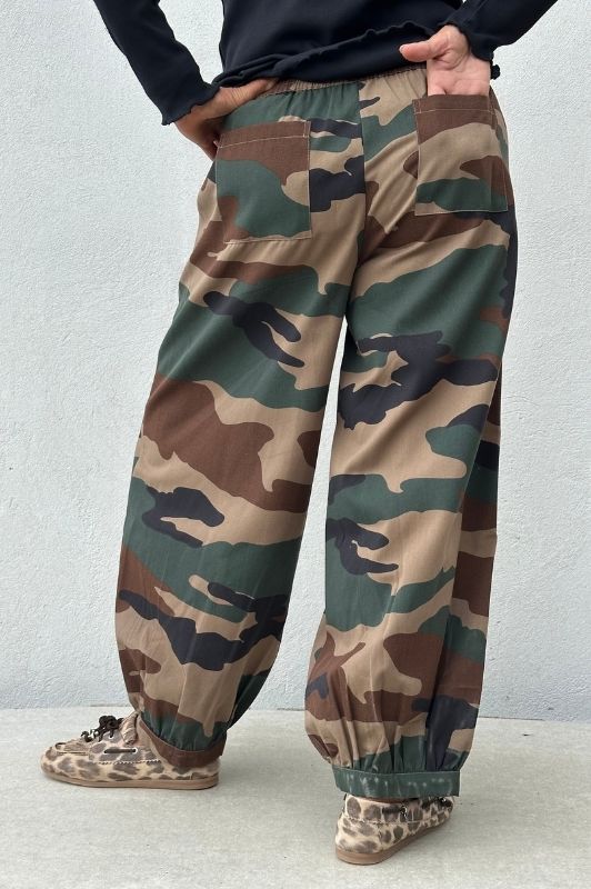 PRE ORDER Gaspar Tropea balloon pant  | Camouflage buks
