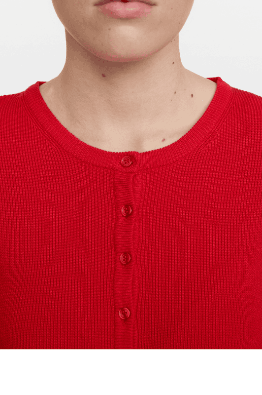 Soft Rebels Mushi cardigan i rød