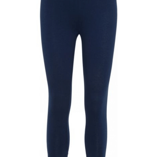 Decoy I Capri Leggins navy viskose bambus I Perfekt under kjolen