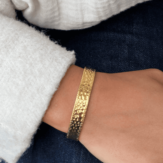 Atelier Paris I Regulérbar armbånd banket guld look