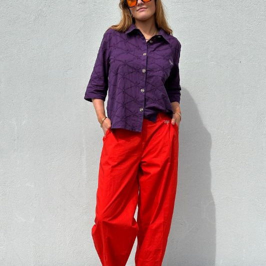 Gaspar Colorado pant  | Rød cool barrel buks I Dresslab