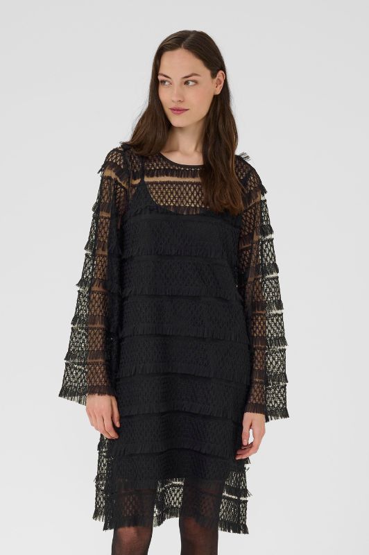 Karen By Simonsen Dorothy Leanka Dress | Sort tylkjole