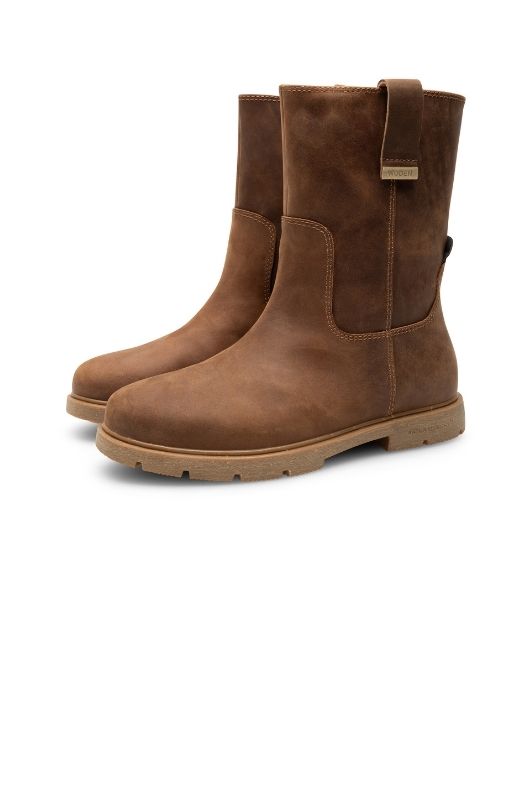 Woden Shoe the Bear Luna L støvle cacaobrun