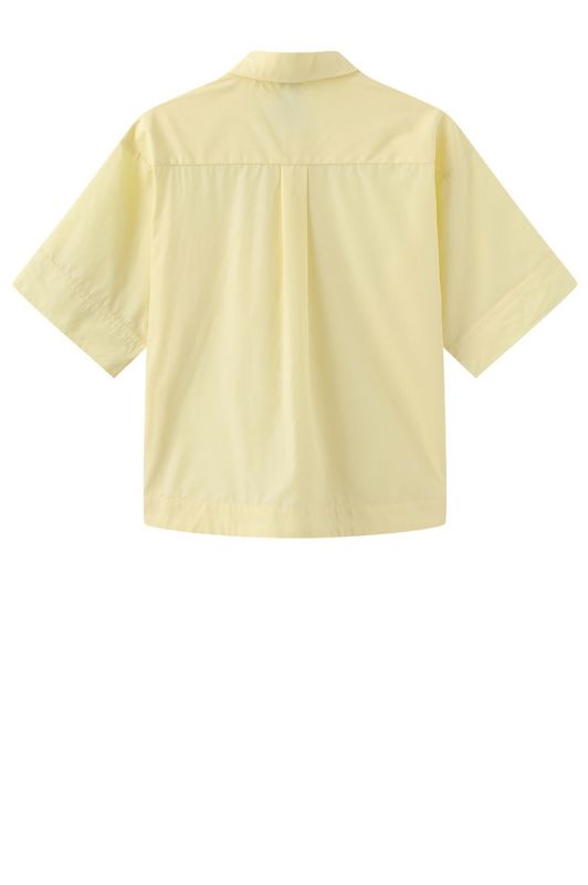 Luxzuz Elene shirt I Kortærmet gul skjorte