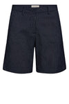 Freequent Rex Shorts | Bermuda shorts i navy strib I Dresslab