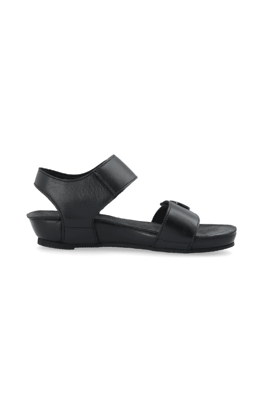 Cashott Casava skind sandal I Sort