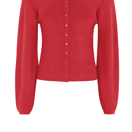 Soft Rebels Mushi cardigan i rød