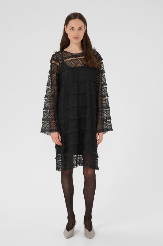 Karen By Simonsen Dorothy Leanka Dress | Sort tylkjole