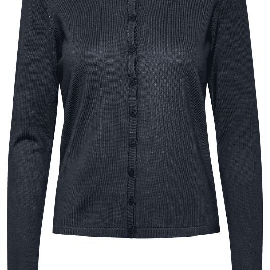 Saint Tropez Mila strik | Strikket cardigan med knapper I Navy