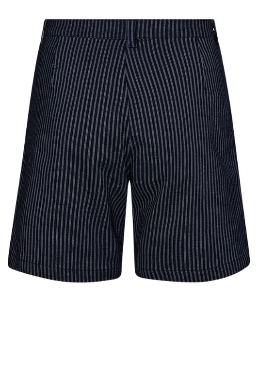 Freequent Rex Shorts | Bermuda shorts i navy strib I Dresslab