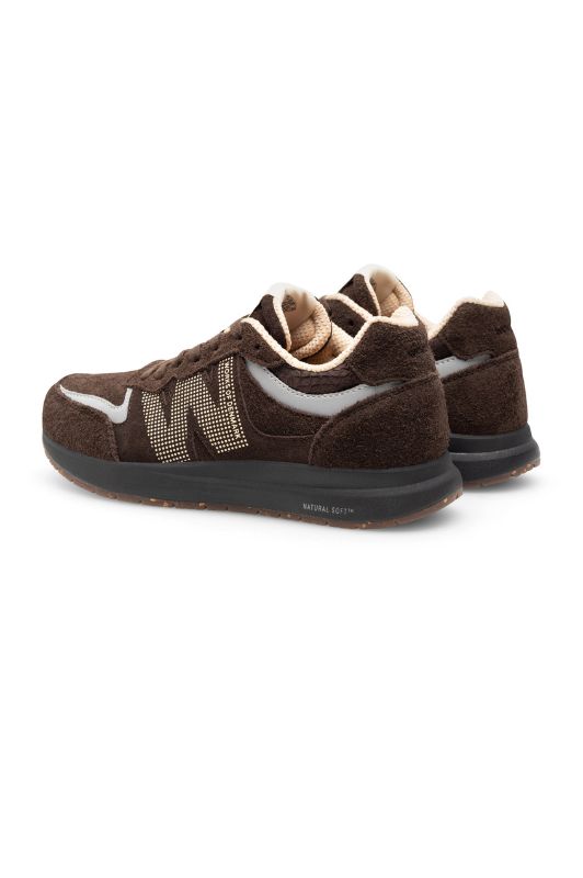 Woden Rigmor suede sneakers | Chocolate