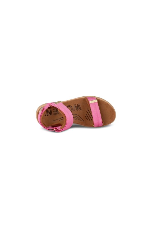Woden Line sandal | Damesandal aurora pink