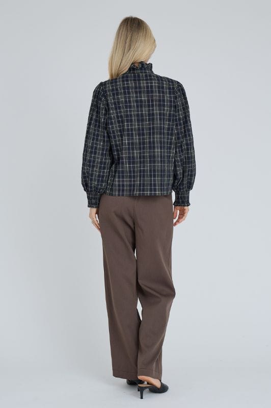 A-View Clova check shirt I Cool ternet feminin skjorte