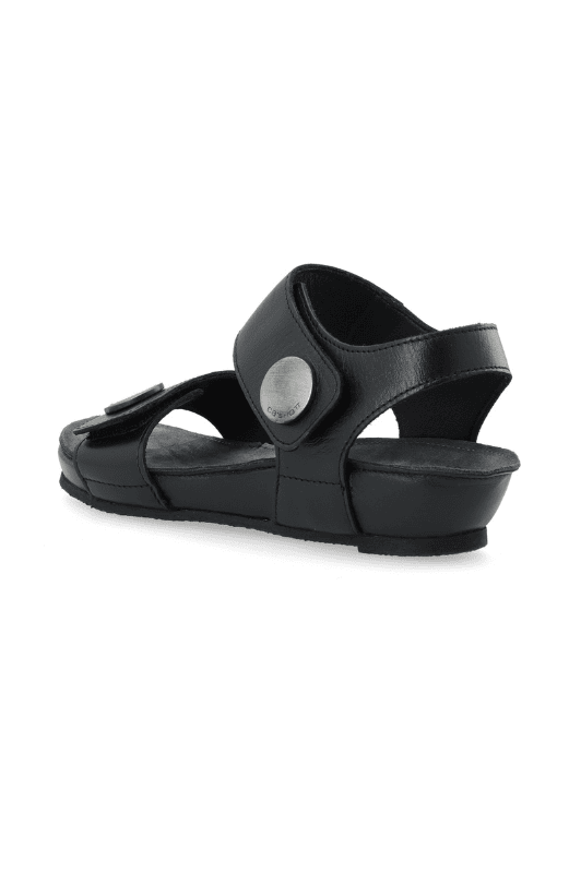 Cashott Casava skind sandal I Sort