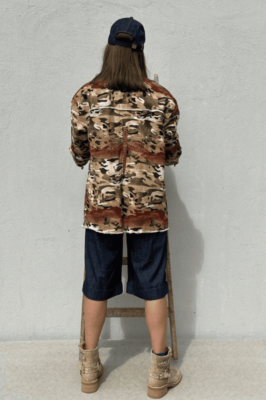 Gaspar New York camouflage jakke