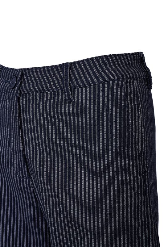 Freequent Rex Shorts | Bermuda shorts i navy strib I Dresslab