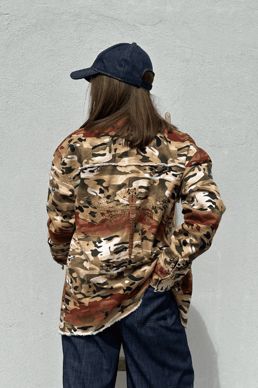 Gaspar New York camouflage jakke