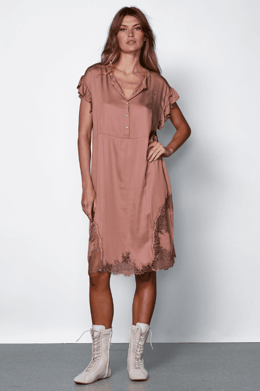 NÜ Zea tunika | Smuk tunic i terracotta