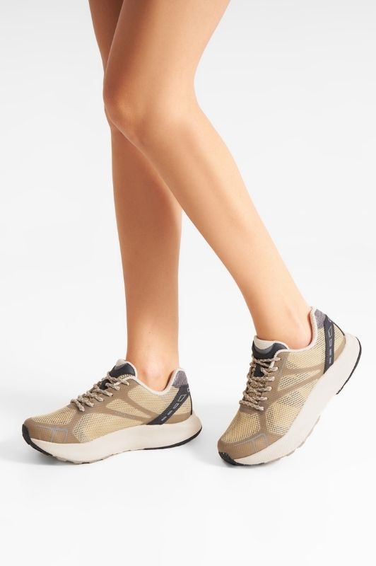 Woden Sara sneakers | Desert sand