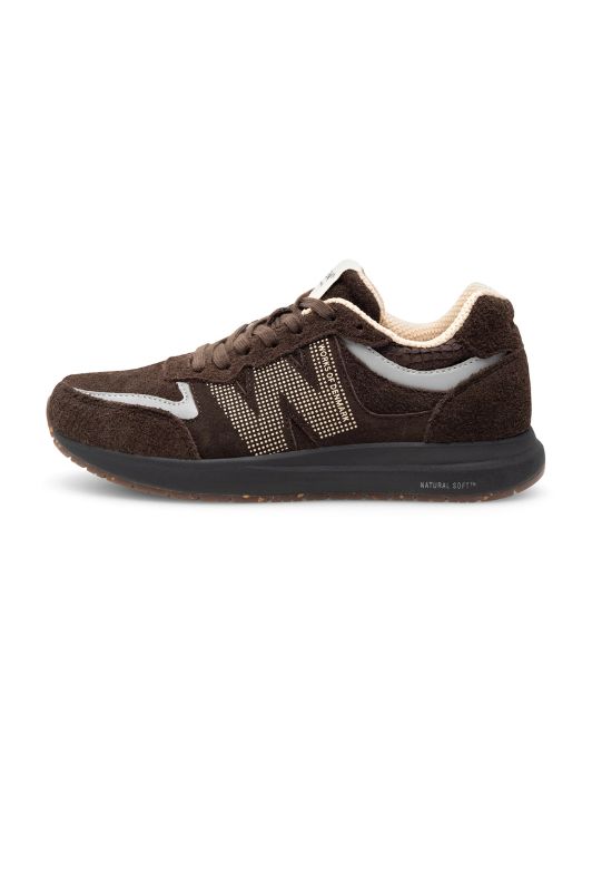 Woden Rigmor suede sneakers | Chocolate