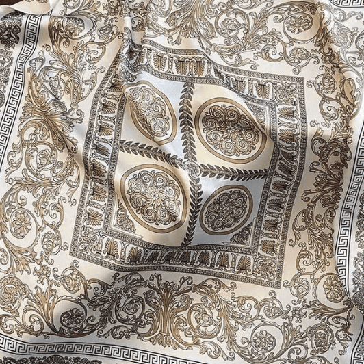Atelier Paris I Paisley tørklæde i sand farver I Dresslab