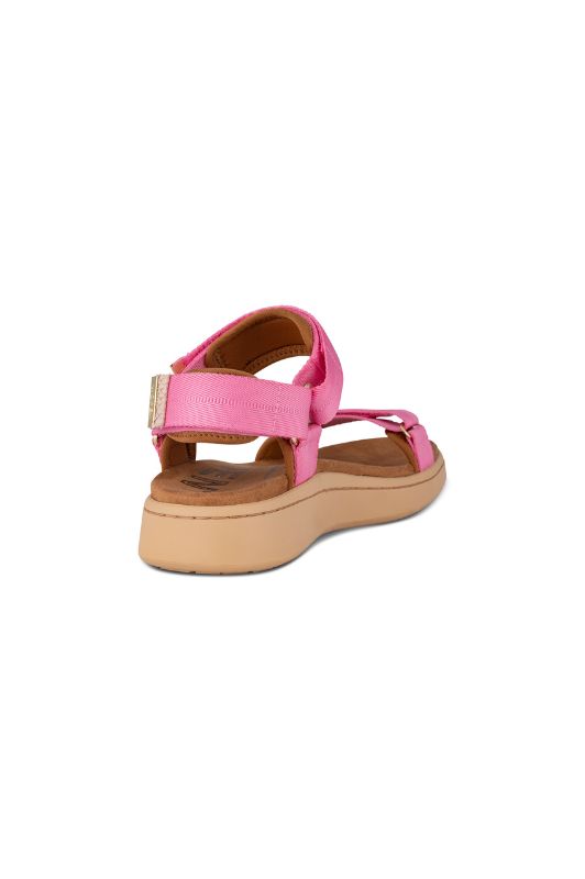 Woden Line sandal | Damesandal aurora pink