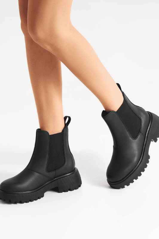 WODEN Isabella Waterproof | Cool støvler i sort