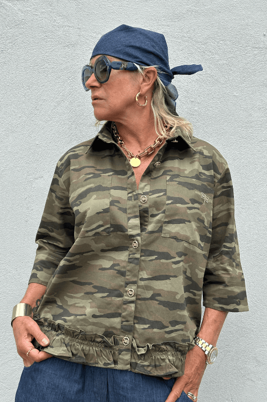 Vigo camouflage skjorte I Dresslab