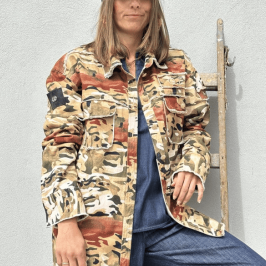 Gaspar New York camouflage jakke