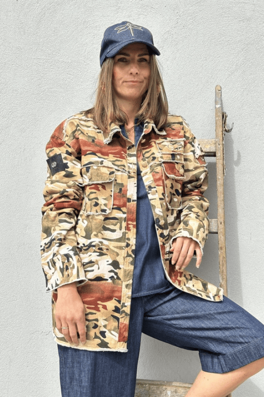 Gaspar New York camouflage jakke