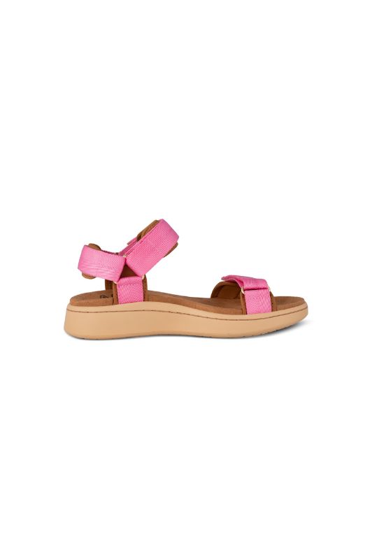Woden Line sandal | Damesandal aurora pink