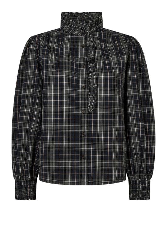 A-View Clova check shirt I Cool ternet feminin skjorte