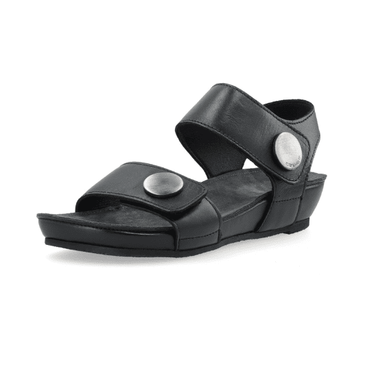 Cashott Casava skind sandal I Sort