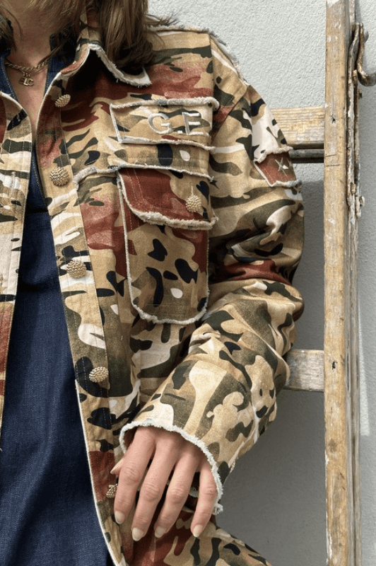 Gaspar New York camouflage jakke