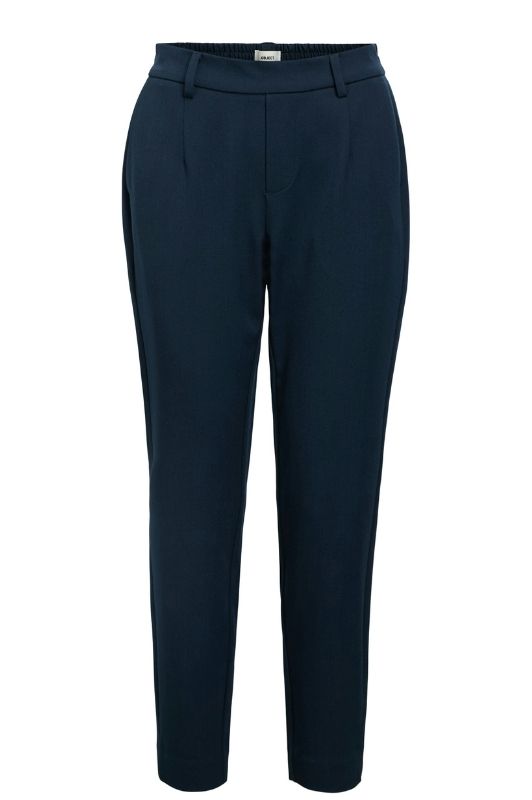 Object Lisa slim pant | Marineblå pæn buks