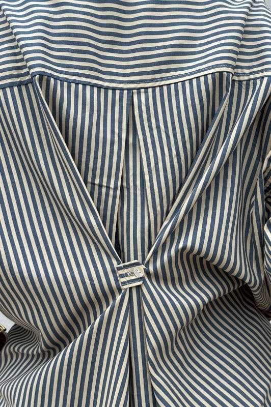 PRE ORDER Gaspar Sevilla stripe skjorte i blå strib